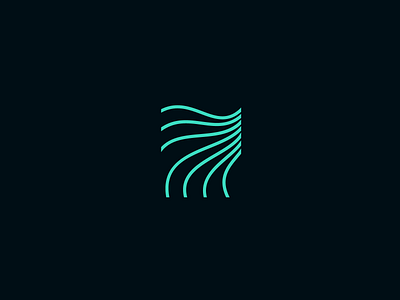 7 7 branding calligraphy design identity illustration letter logo minimal music number number 7 numbers simple wave waves