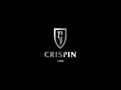 Crispin design letter c logo logotype mark shoe repair simbol