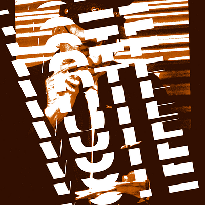 vote 2020 - 3 experiment halftone photo texture typography vote