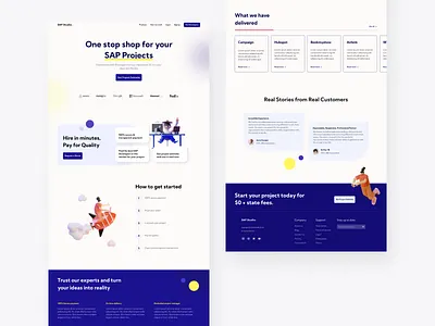 An Website for agency 3d agency website landing page testimonial website website design