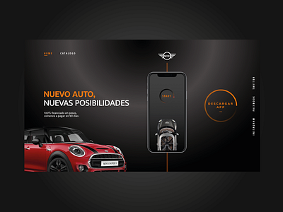 MiniCooper app css3 design html html css javascript minicooper minimal ui ux web website