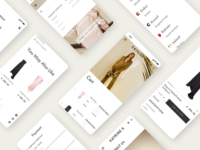 e commerce app cards ui cart design ecommerce ui uidesign ux