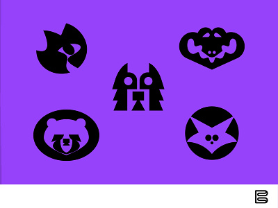 Animal logos No. 1 amphibians animals bear cleanlogos crocodile emblems favicons fox husky icons logos mammals minimallogos modernlogos redpanda simplelogos whatsnew