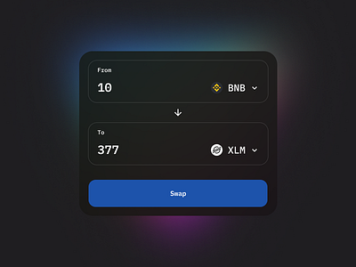 Uniswap easy crypto exchange redesign binance bitcoin clean design crypto exchange crypto swap cryptocurrency cryptocurrency app cryptocurrency exchange dapp defi dex easy crypto exchange ios app mobile app simple crypto exchange simple crypto swap token exchange token swap uniswap ux