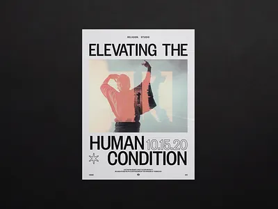 Religion Studio art branding design digital graphic design grid layout poster sans serif social swiss trend type typography