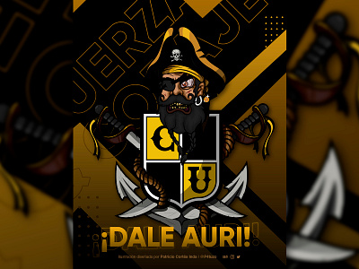 Pirata Coquimbo Unido design illustration illustrator vector