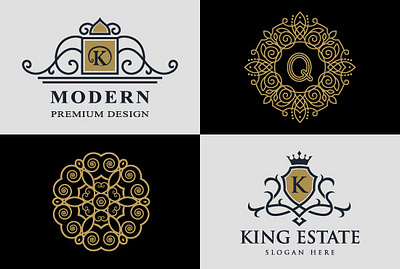 geometric minimal modern business logo design luxurious luxury design luxury logo