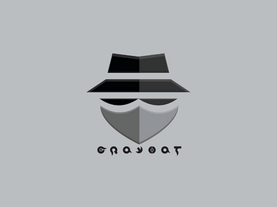 Grayhat Logo ai design font illustrator logo simple vektor