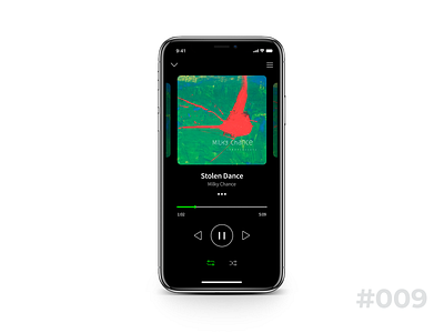 Music Player | Daily UI #009 app dailyui dailyuichallenge music ui ux
