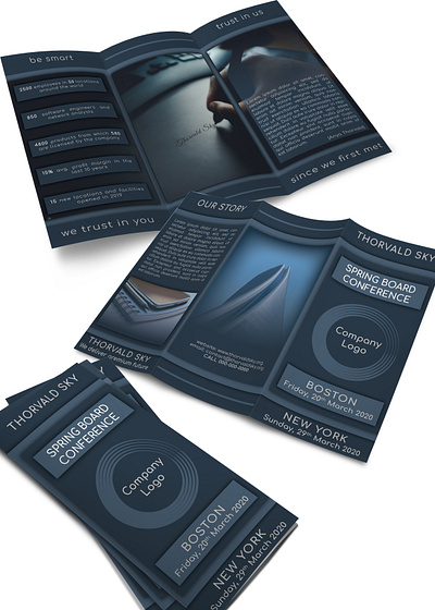 Trifold design trifold brochure