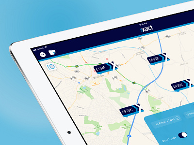 Estate Agent App app estate agent ios ipad map mobile property search sales tool ui