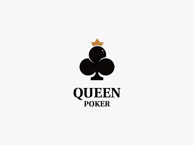 Queen Poker brand brand design brand identity branding busniess company logo logomark logos logotype luxury luxury logo minimalist minimalist logo poker poker online queen queen bee tree logo unique logo