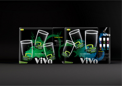 vivo-packaging design design graphic design logo packaging design packaging designer product photography