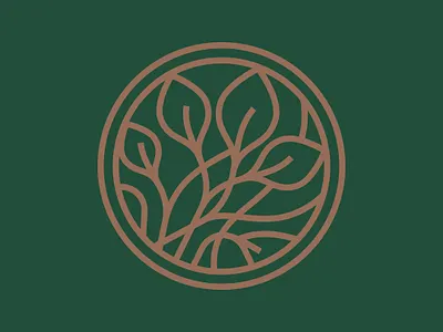 Flower ring brand branding fashion floral flower furniture leaf leaves logo logotype mark plant symbol tree