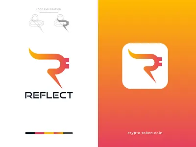 Modern, Abstract Initial Letter Mark R Letter Logo Design! abstract logo ai bitcoins brand brand identity branding colorful logo corporate design initial logo lettering lettermark logo logodesign minimal minimalist logo modern logo r lettr r lettr simple logo vector logo