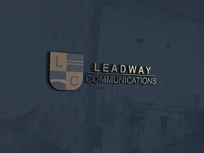 Leadway Communications Logo branding design flat icon identity illustration logo logo design logo designer logo mark minimal