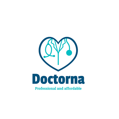 Doctorna branding icon illustration logo vector