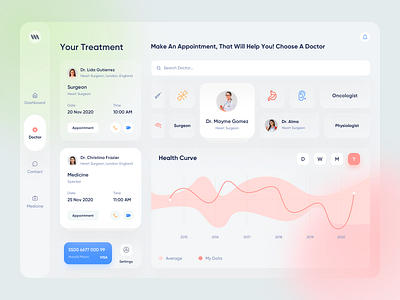 Medical Web App app app design application clinic doctor app doctor appointment health health app healthcare hospital medical medical app medical care medical design medicine patient app product design web app web app design web application