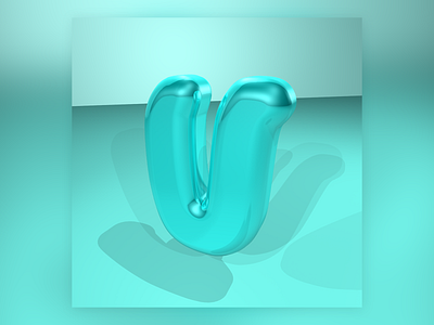 U 36daysoftype 3d design graphic design type type design
