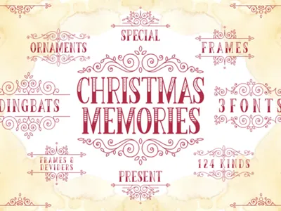 Cristmas Memories font