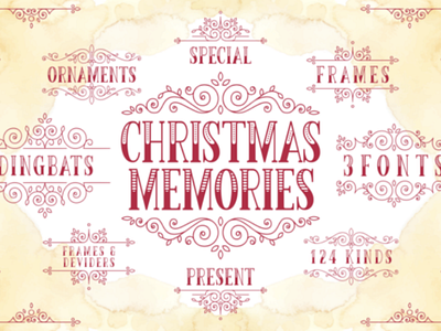 Cristmas Memories font