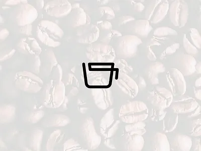 Coffee cup branding coffee cup flat geometric icon icon design illustrator lines logo logomark minimal minimalism modern project