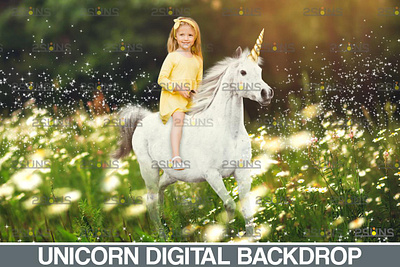 Majestic unicorn backdrop & Flower backdrop, White Horse 2suns camomile backdrop digital paper flower backdrop flower overlay halloween overlay photo overlay photoshop overlay unicorn of camomile unicorn of camomile unicorn overlay