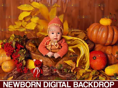 Newborn backdrop & Baby autumn backdrop 2suns baby backdrop digital paper halloween backdrop newborn backgrounds newborn photography newborn prop photo overlay photo prop photoshop overlay