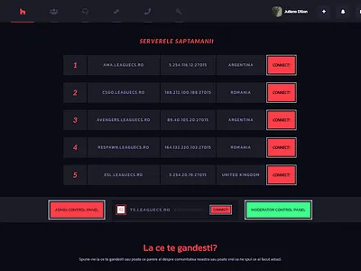 IPS 4.4 Theme [Template] for gaming art dark design designer gaming gaming website invision new photoshop project template valorant webdesign