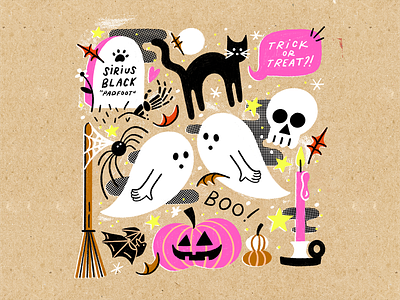 Ghost Post! 👻 artist boston chandlettered chandoodles design designer doodle ghost ghosts halloween halloween party halloweendoodle halloweenillustration harrypotter illustration illustrator orderofthephoenix pumpkin siriusblack stars