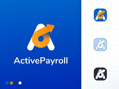 America Payroll Logo app design icon logo logotype ui vector