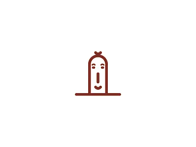 Sausage Logo Concept branding butcher butcher shop character concept face funny funny character germany logo restaurant sausage