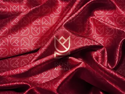 Rose AL Hijaz Logo Design - Sadek Branding hotel hotel branding hotel logo house logo logodesign luxury logo sadek branding