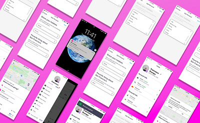 Humanizing the ride sharing experience for Lyft adobexd app app redesign design lyft mobile ui transportation ui design uxdesign