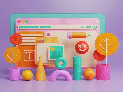 Blender Study | 3D illustration blender blender3d blender3dart blendercycles cartoon colorful design dribbble illustration modelling