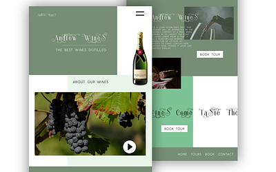 Andrew Wines design graphic design ui ux web web design website website concept website design