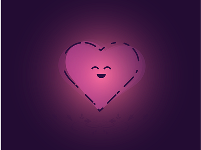 Heart affection art beautiful composite cute design graphics happy heart illustration illustrator illustrator cc logo love ui vector wallpaper