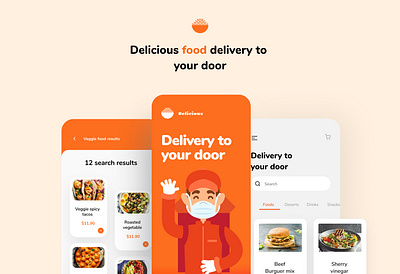 Food Delivery Mobile App app app design design food food app food app design mobile app mobile app design mobile application mobile apps mobile design mockup restaurant restautant app ui ux