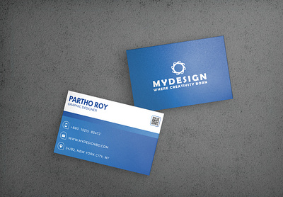 Professional Unique Luxury Business Card Design brand identity branding business card design flat graphic design illustration logo minimal ui ux