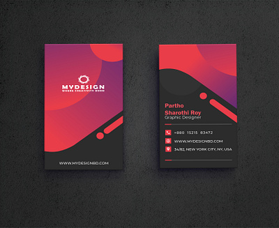 Professional Unique Luxury Business Card Design brand identity branding business card design flat graphic design illustration logo minimal ui ux