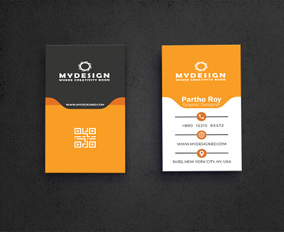 Professional Unique Luxury Business Card Design brand identity branding business card design flat graphic design illustration logo minimal ui ux