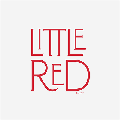 Little Red Matches Logo brand identity branding design logo logo design