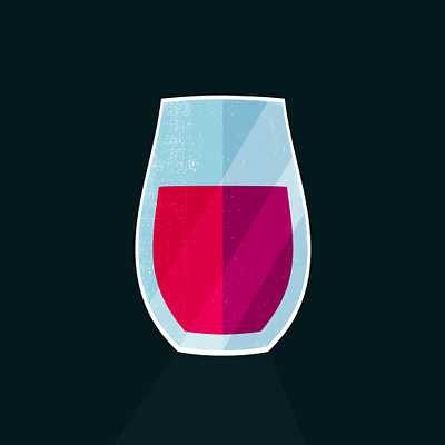 Wine Glass beginner illustration illustrator photoshop