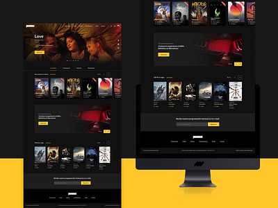 Phenomena Web cinema movies ui ux ui web