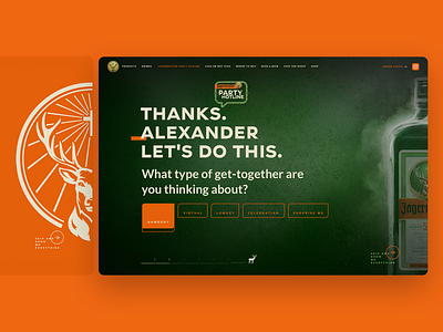 Jaggermeister Chatbot experience chatbot debrain digital typography ui uidesign web webdesign