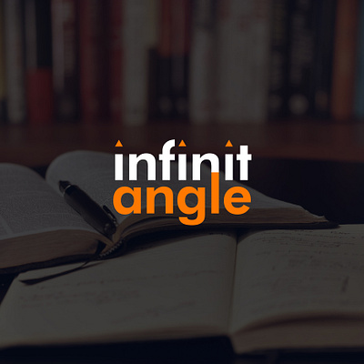 Logo Design - Infinitangle ed tech ed tech logo education logo logo logo design logodesign logos simple logo simple logo design startup logo word logo wordmark wordmark logo