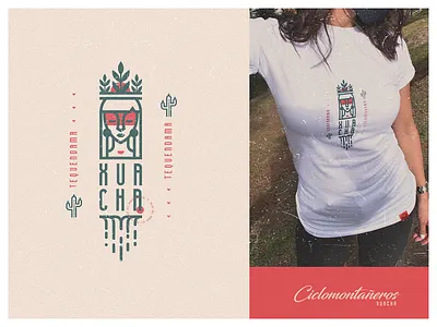 XUA-CHA color design illustration logo nature typography vector