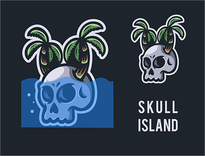 skull island animation branding character characterdesign esport illustration logo logodesigners mascot vector