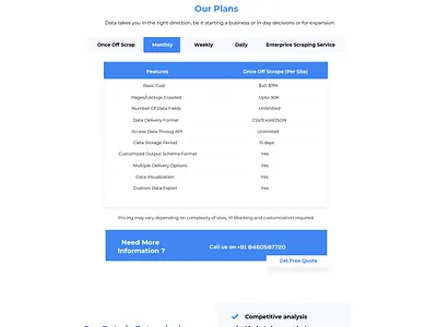 Landing Page Design branding design illustrator ui ux web website