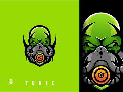 toxic logo inspirations awesome design branding design gambardrips graphic graphicdesign illustration logoawesome logodesign vector